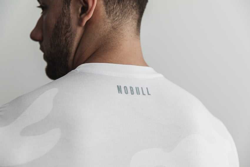 Nobull Crossfit Sleeveless Tee (Camo) Tanks & Tees White Camo | 1245-GDHCK